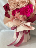 Charlotte Preserved Flower Bouquet - Mothers Day Flowers - Flowers - Pink - Preserved Flowers & Fresh Flower Florist Gift Store