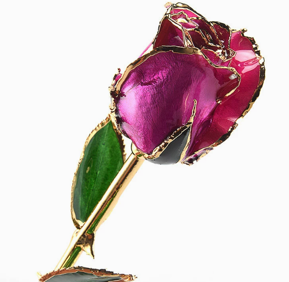 Eternal Rose - Roses That Last Forever - Flowers - Purple - Preserved Flowers & Fresh Flower Florist Gift Store