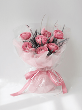 Tasha Preserved Flower Bouquet - Flowers - Pink - Preserved Flowers & Fresh Flower Florist Gift Store