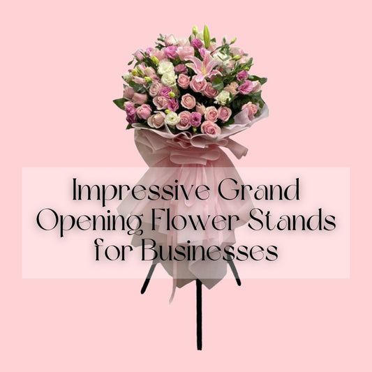 Impressive Grand Opening Flower Stands for Businesses - Ana Hana Flower