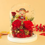 God of Wealth - Business Prosperity - Flowers - Preserved Flowers & Fresh Flower Florist Gift Store