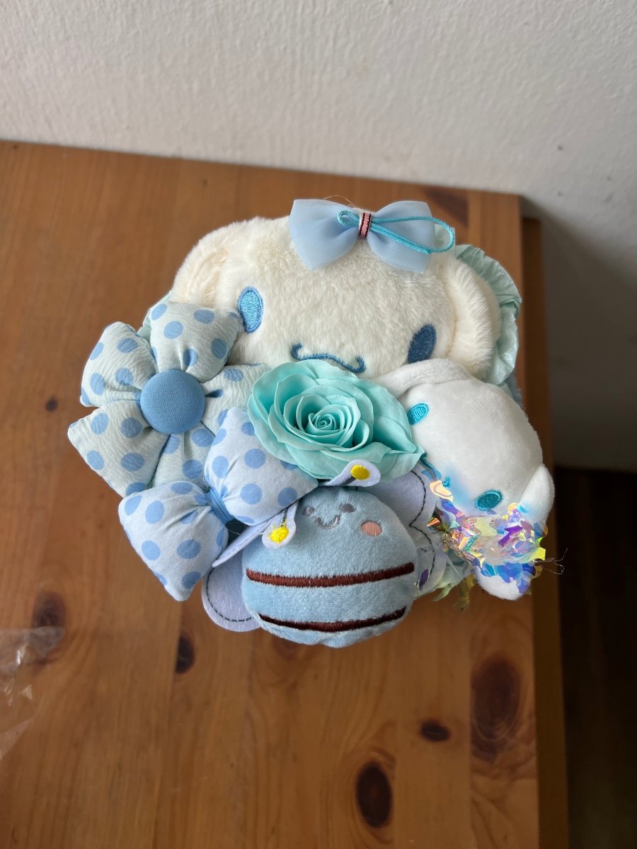 Kitty/Kuromi/Melody - Fluffy Soft Toy Bouquet - Flowers - Cinnamoroll - Preserved Flowers & Fresh Flower Florist Gift Store