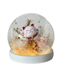 Maneki-Neko 招き猫 Fortune Cat (Champagne - Wealth) - Flowers - Preserved Flowers & Fresh Flower Florist Gift Store