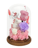 Pretty Unicorn Dome - Flowers - Preserved Flowers & Fresh Flower Florist Gift Store