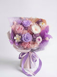Yume (夢) - Pastel Preserved Flower Bouquet - Flowers - Purple - Preserved Flowers & Fresh Flower Florist Gift Store