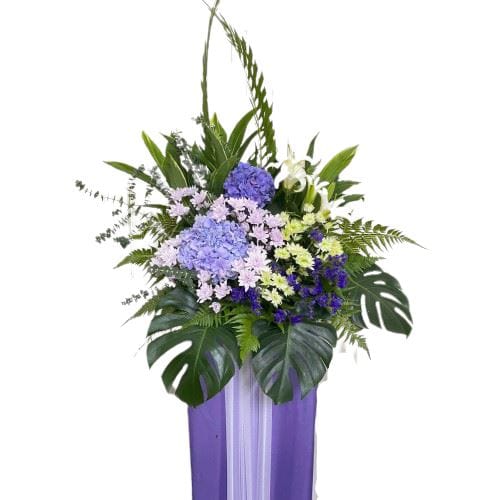 Evergreen Love - Condolences Flower Stand - Flower - Preserved Flowers & Fresh Flower Florist Gift Store