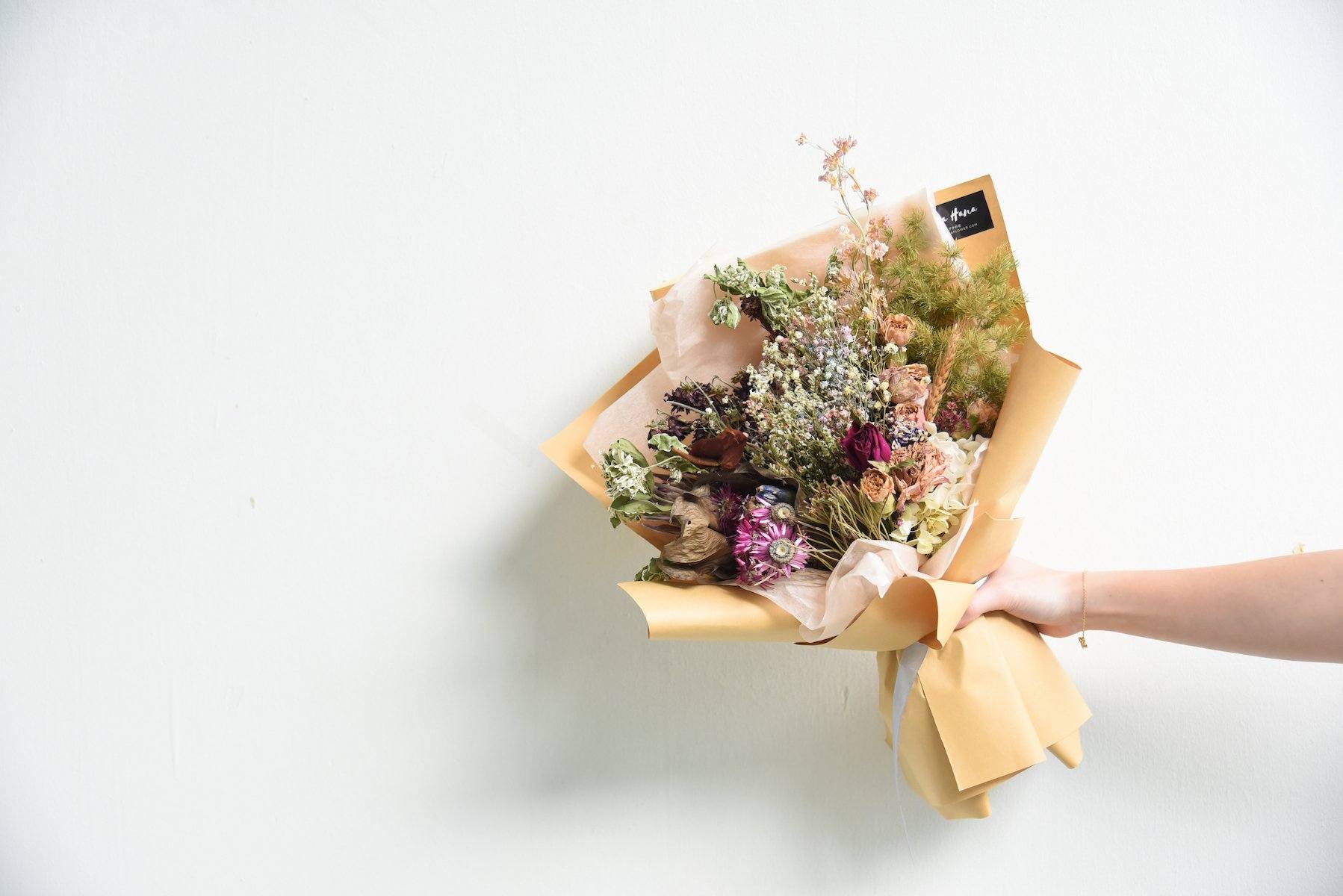 Omakase Preserved - Surprise Flower Bouquet Arrangement - Flower - Grand - Preserved Flowers & Fresh Flower Florist Gift Store