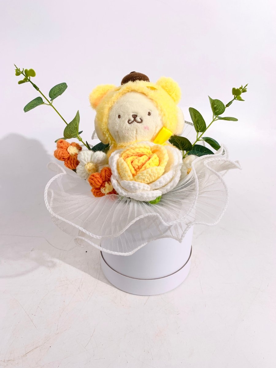 AS-IS Domes / Bucket (Imperfect ) - Read Description - Flowers - Pompurin Bucket - Preserved Flowers & Fresh Flower Florist Gift Store