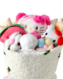 Fluffy Soft Toy Knit Bouquet - Hello Kitty - Flower - Preserved Flowers & Fresh Flower Florist Gift Store