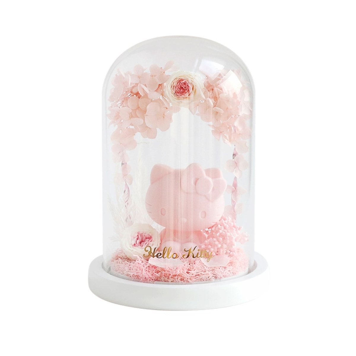 Hello Kitty Hydrangea Arch Dome - Flowers - Preserved Flowers & Fresh Flower Florist Gift Store