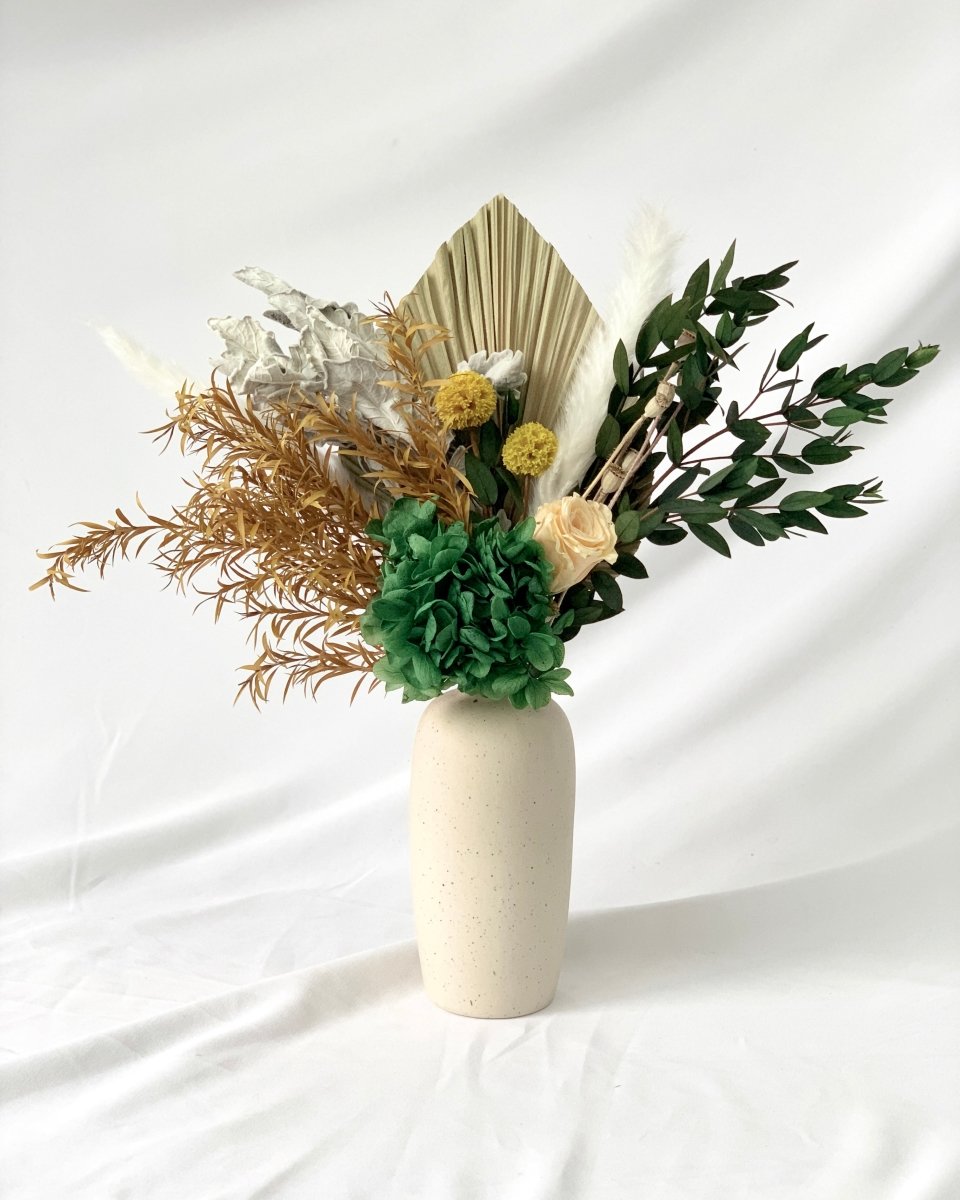 Kazuki, Green - Preserved Flower Arrangement - Flower - Preserved Flowers & Fresh Flower Florist Gift Store