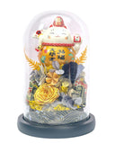 Maneki-Neko 招き猫 Fortune Cat (Large) - Gold, Wealth Luck - Flower - Preserved Flowers & Fresh Flower Florist Gift Store