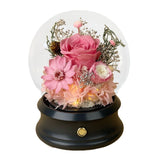 Periwinkle Rose Blow Ball Bluetooth Speaker - Candy Pink - Flower - Preserved Flowers & Fresh Flower Florist Gift Store