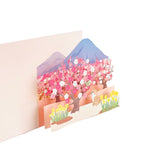 Sakura Shiba Inu Pop Up Card - Add Ons - Preserved Flowers & Fresh Flower Florist Gift Store
