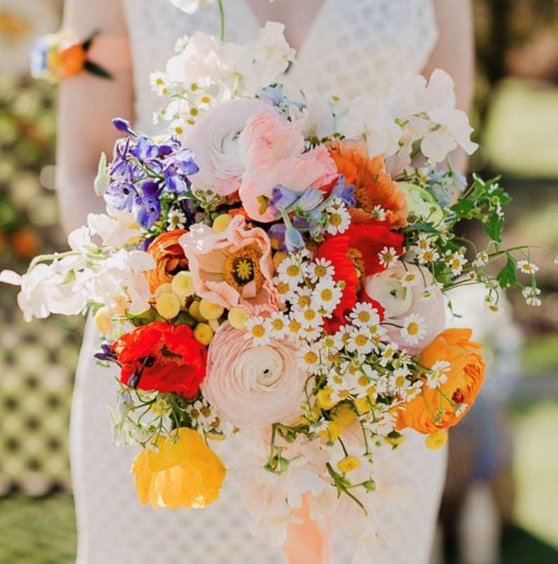 Whimsical Wonderland Bridal Bouquet - Bridal Flower - Standard - Preserved Flowers & Fresh Flower Florist Gift Store